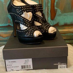 Vince Camuto women's heels, black, size 7